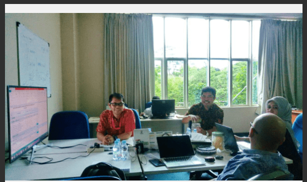 Ruang Rapat menggunakan layar LED