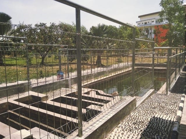 Water filtering (IPAL)