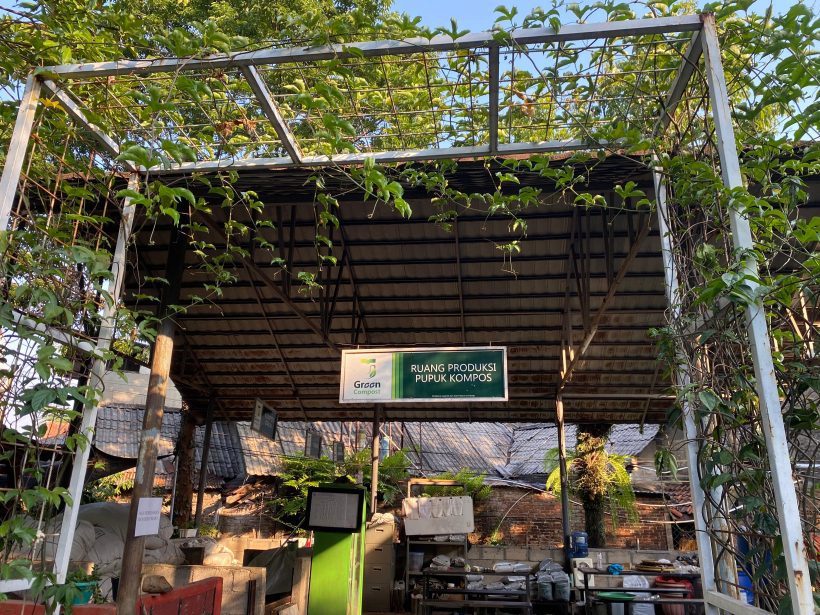 Compost Fertilizer Production Room at Telkom University : Turning Waste into Real Benefits